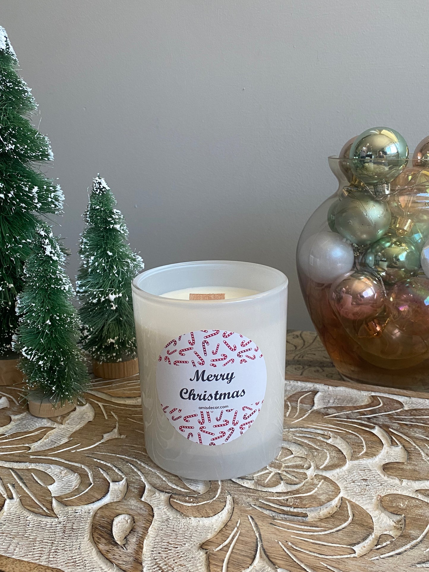 Christmas candle