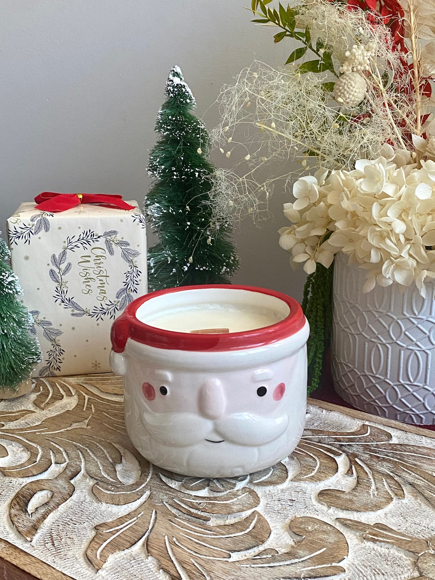 Santa Candle